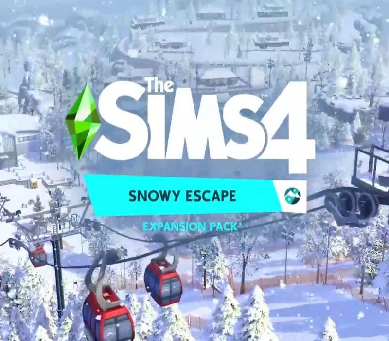 The Sims 4 - Snowy Escape DLC PC EA App CD Key Logo