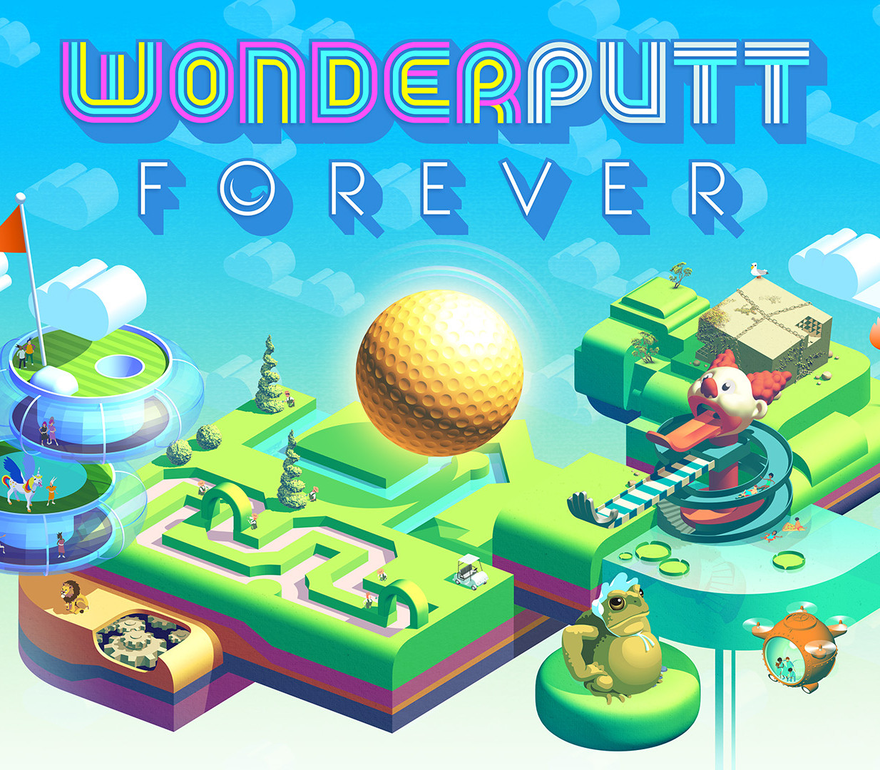 Wonderputt Forever PC Steam CD Key Logo