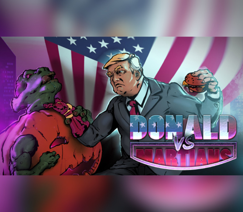 Donald vs Martians Steam CD Key Logo