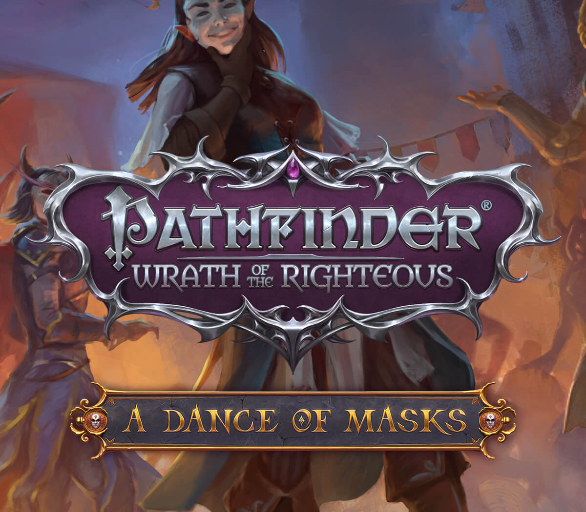 Pathfinder: Wrath of the Righteous - A Dance of Masks DLC PC Steam CD Key Logo