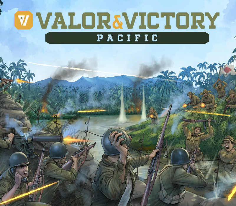 Valor & Victory - Pacific DLC Steam CD Key Logo