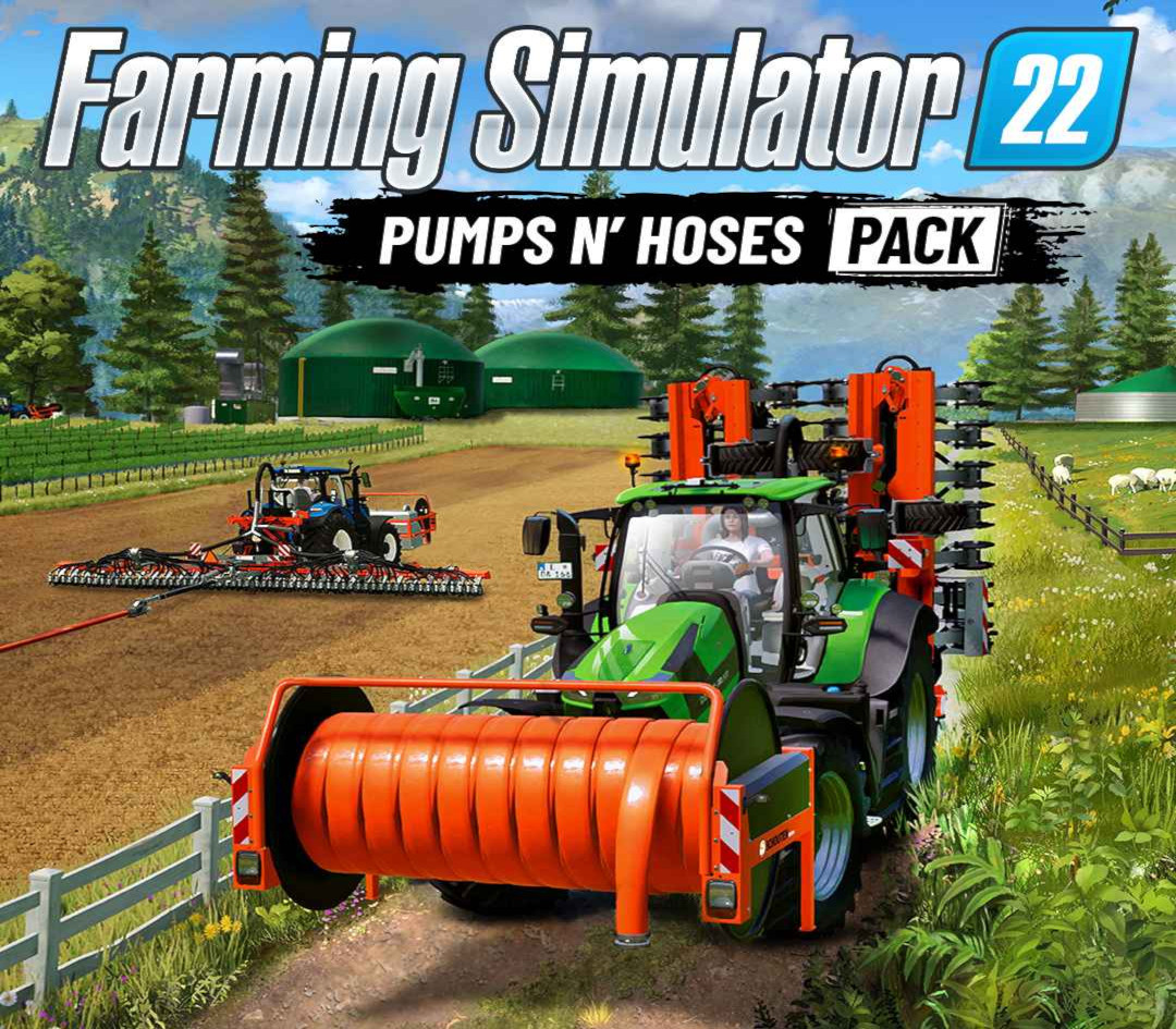 Farming Simulator 22 - Pumps n' Hoses Pack DLC PC Steam CD Key Logo