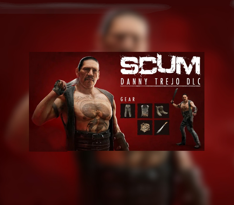 SCUM - Danny Trejo Character Pack DLC PC Steam CD Key Logo