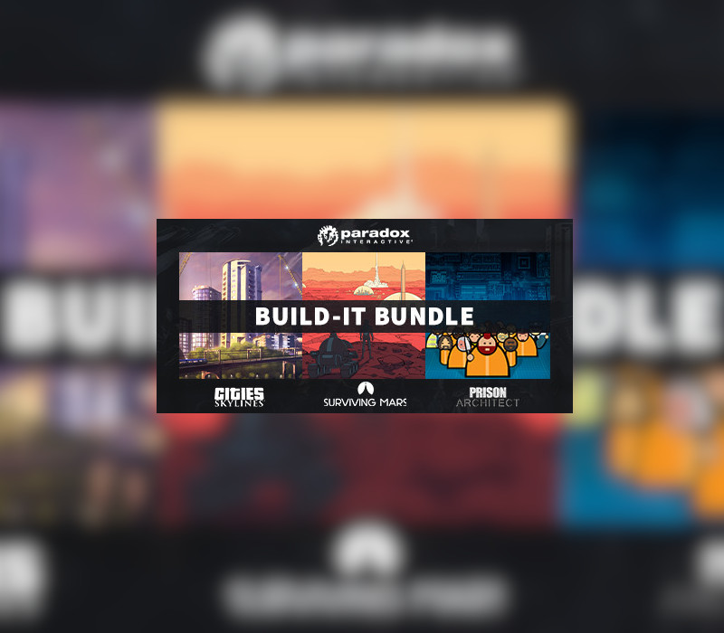 Paradox Build It Bundle Steam CD Key Logo