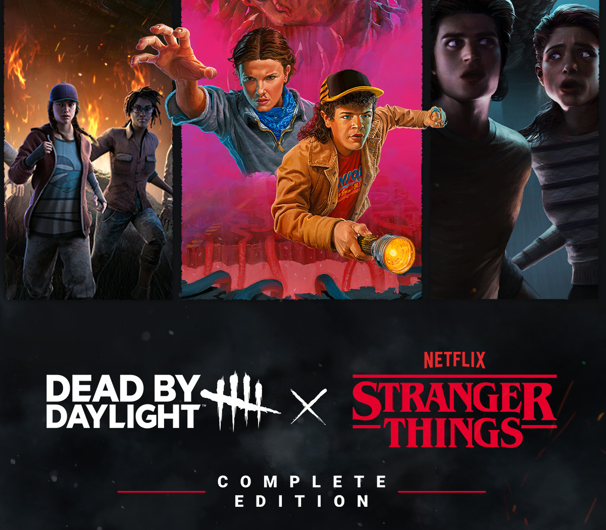 Dead by Daylight: Stranger Things Complete Edition US XBOX One / Xbox Series X|S CD Key Logo