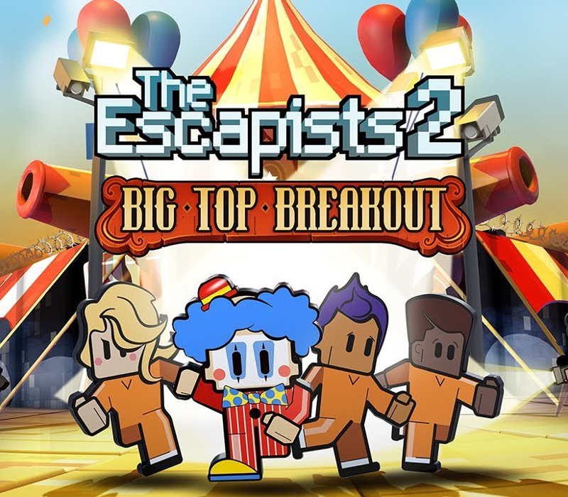 The Escapists 2 - Big Top Breakout DLC PC Steam CD Key Logo