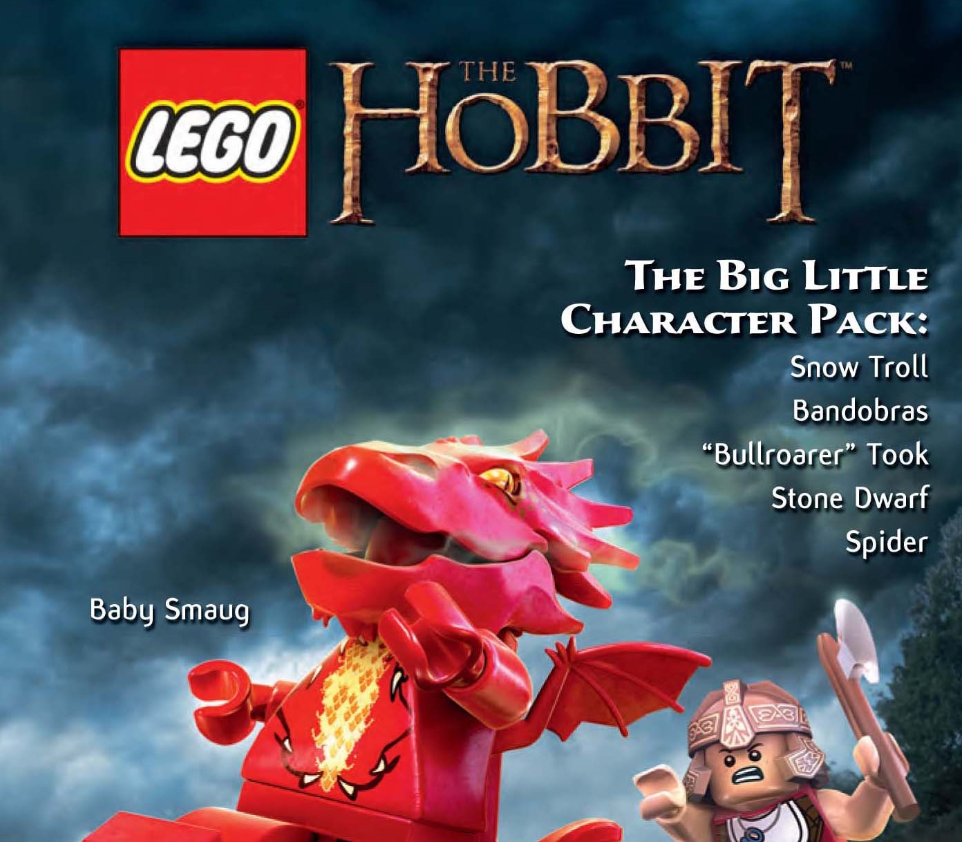 LEGO The Hobbit - The Big Little Character Pack DLC PC Steam CD Key Logo