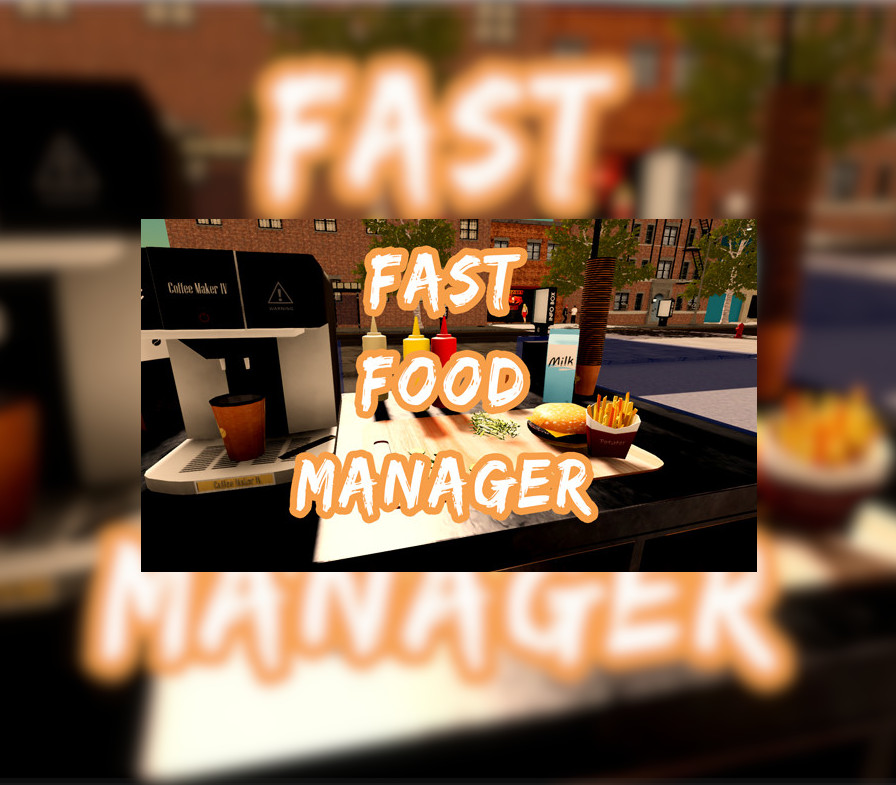 Fast Food Manager Steam CD Key Logo