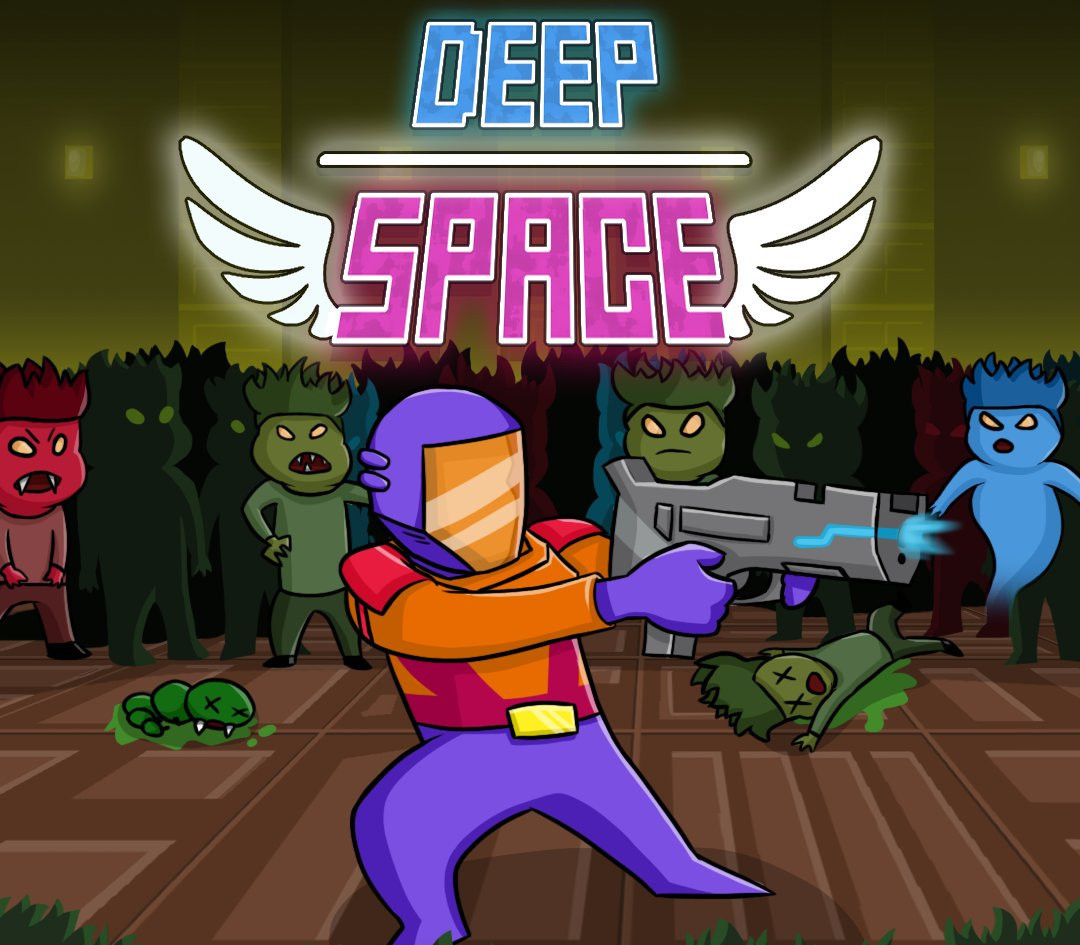 DEEP SPACE | Space-Platformer PC Steam CD Key Logo