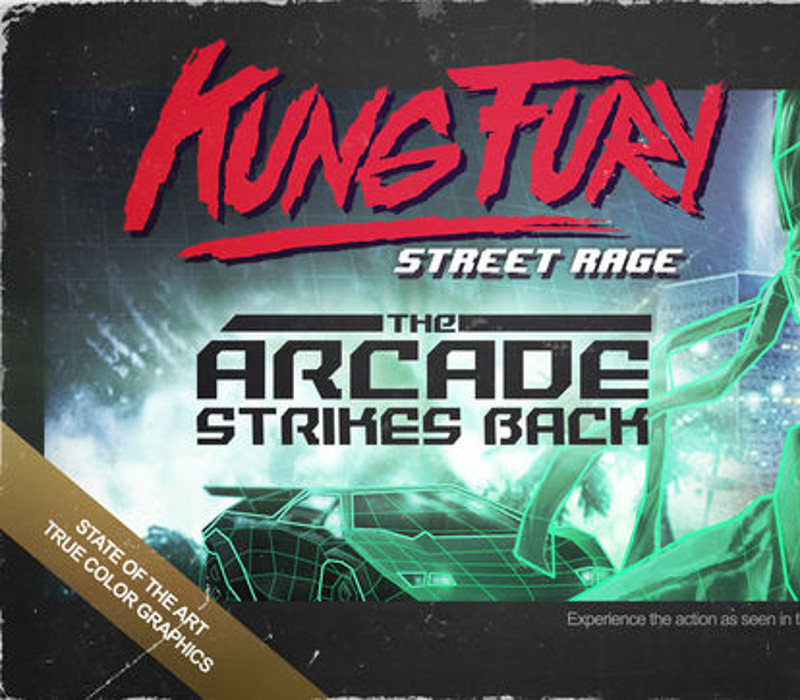 Kung Fury: Street Rage PC Steam CD Key Logo