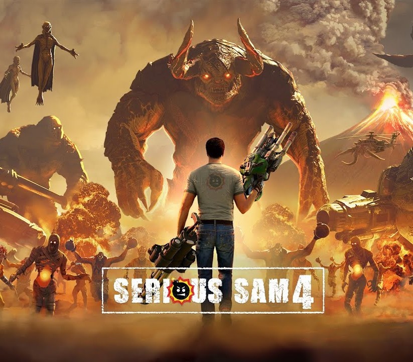 Serious Sam 4 PC Steam CD Key Logo