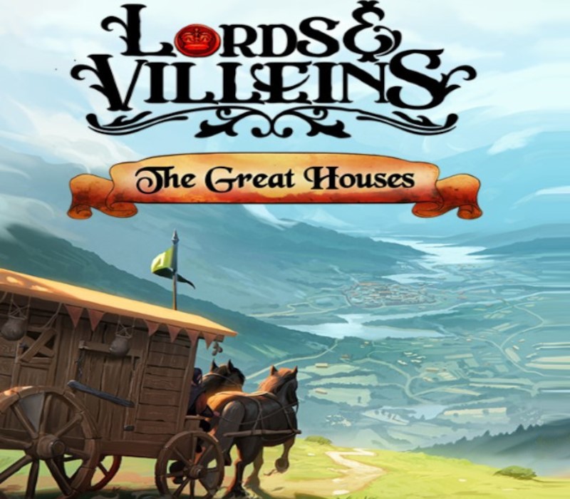 Lords and Villeins - The Great Houses DLC PC Steam CD Key Logo