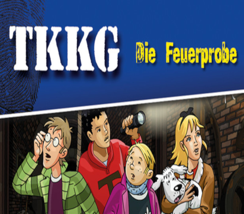 TKKG - Die Feuerprobe Steam CD Key Logo