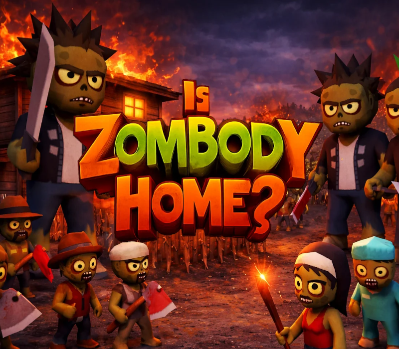 Is Zombody Home? PC Steam CD Key Logo