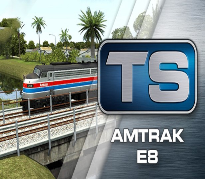 Train Simulator - Amtrak E8 Loco Add-On DLC Steam CD Key Logo
