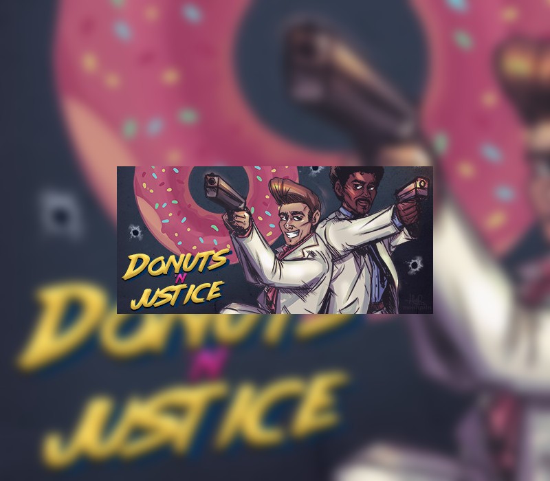 Donuts'n'Justice PC Steam CD Key Logo