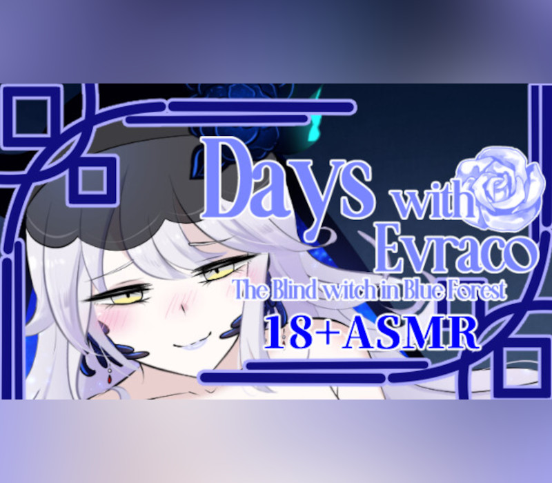 Days with Evraco: The Blind witch in Blue Forest - ASMR- In the Blue Forest DLC PC Steam CD Key Logo