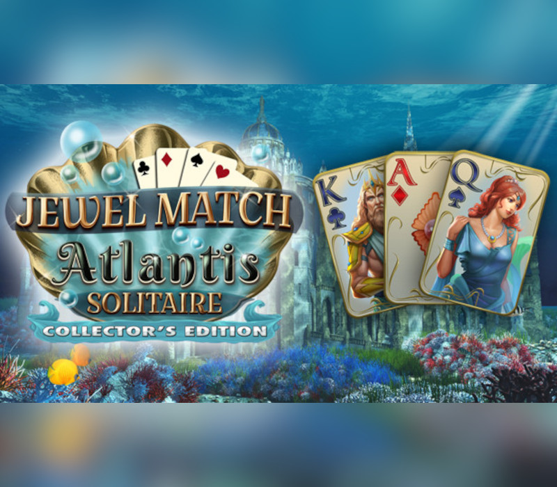 Jewel Match Atlantis Solitaire - Collector's Edition Steam CD Key Logo