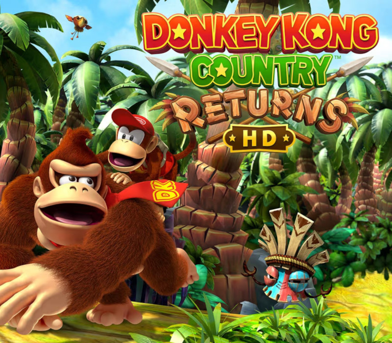 Donkey Kong Country Returns HD US Nintendo Switch CD Key Logo
