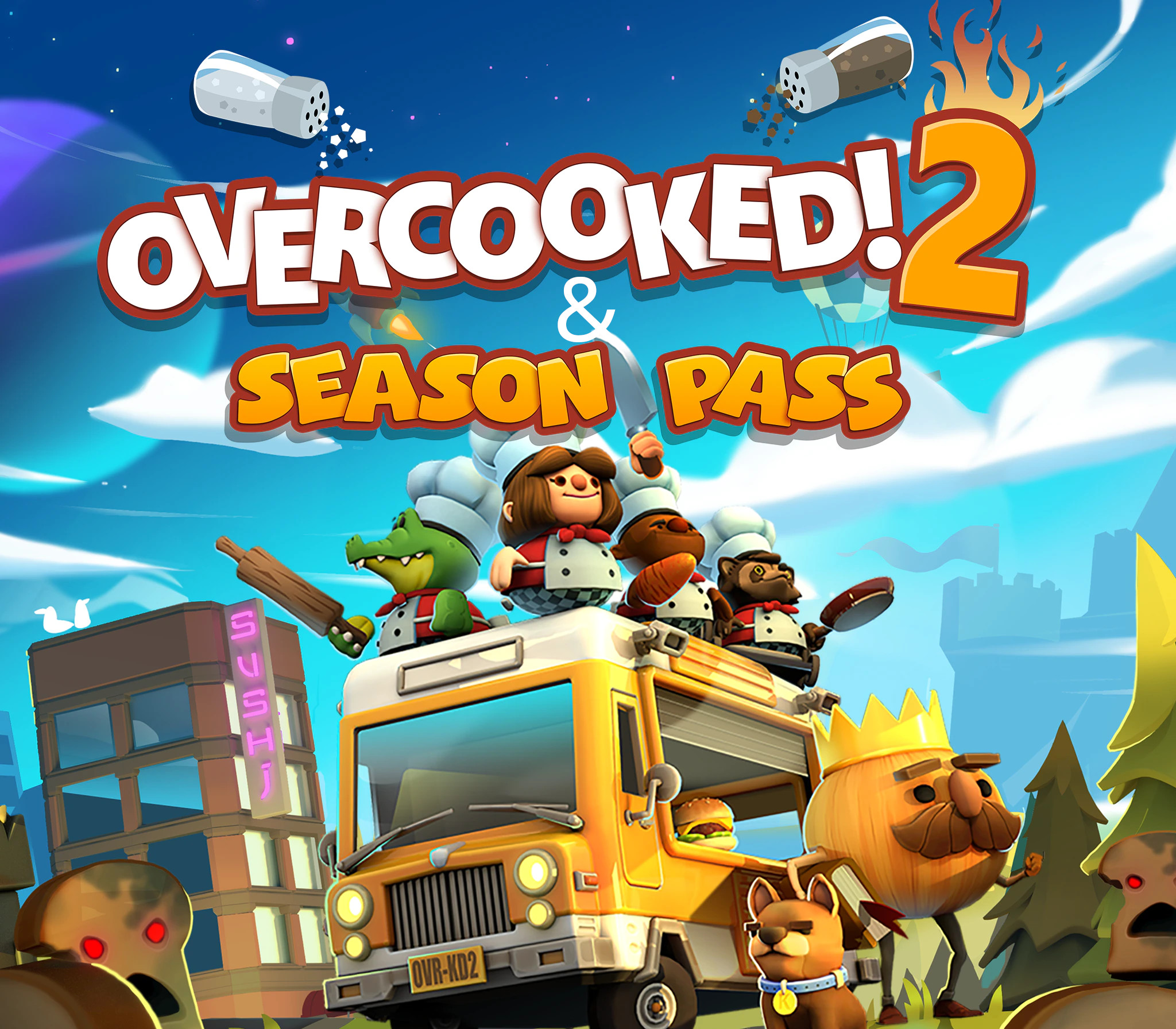 Overcooked! 2 + Season Pass Steam CD Key Logo