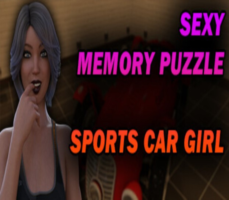 Sexy Memory Puzzle - Sports Car Girl PC Steam CD Key Logo
