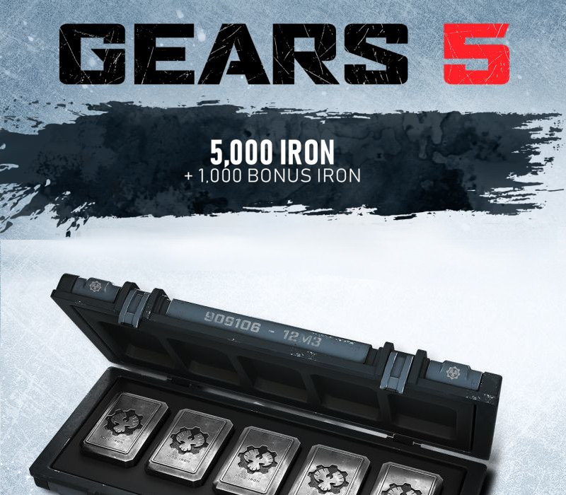 Gears 5 - 6000 Iron DLC EU XBOX One / Windows 10 CD Key Logo