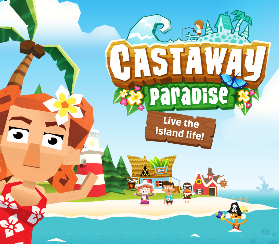 Castaway Paradise - live among the animals PC Steam CD Key Logo