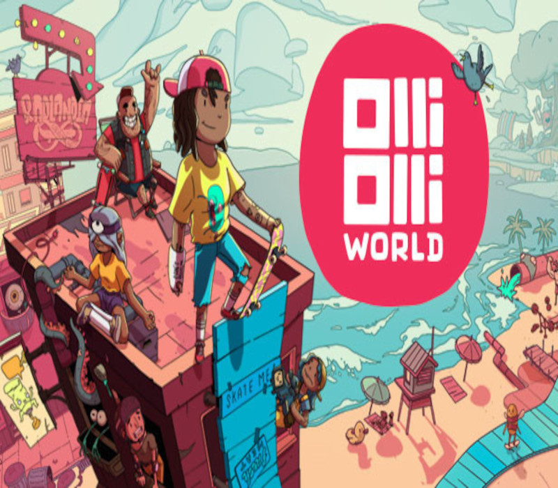 OlliOlli World PC Steam CD Key Logo
