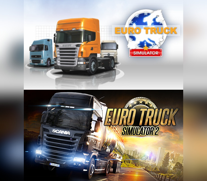 Euro Truck Simulator 1 + 2 Bundle Steam CD Key Logo