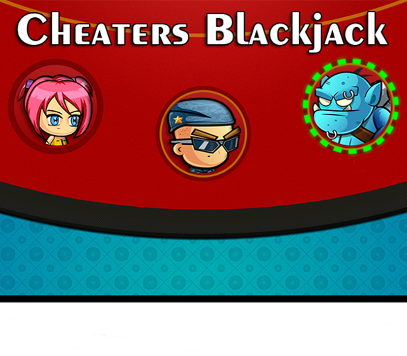 Cheaters Blackjack 21 PC Steam CD Key Logo