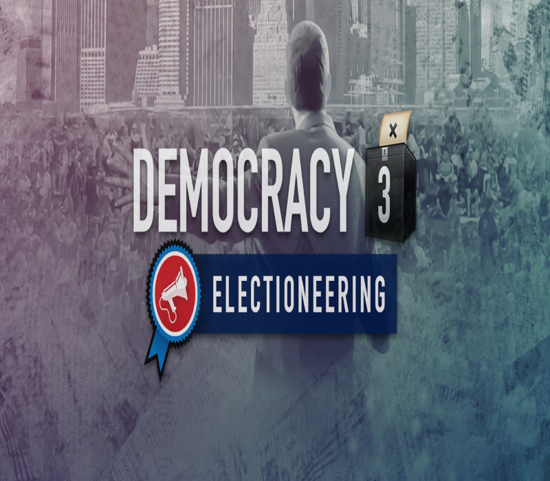 Democracy 3 - Electioneering DLC Steam CD Key Logo