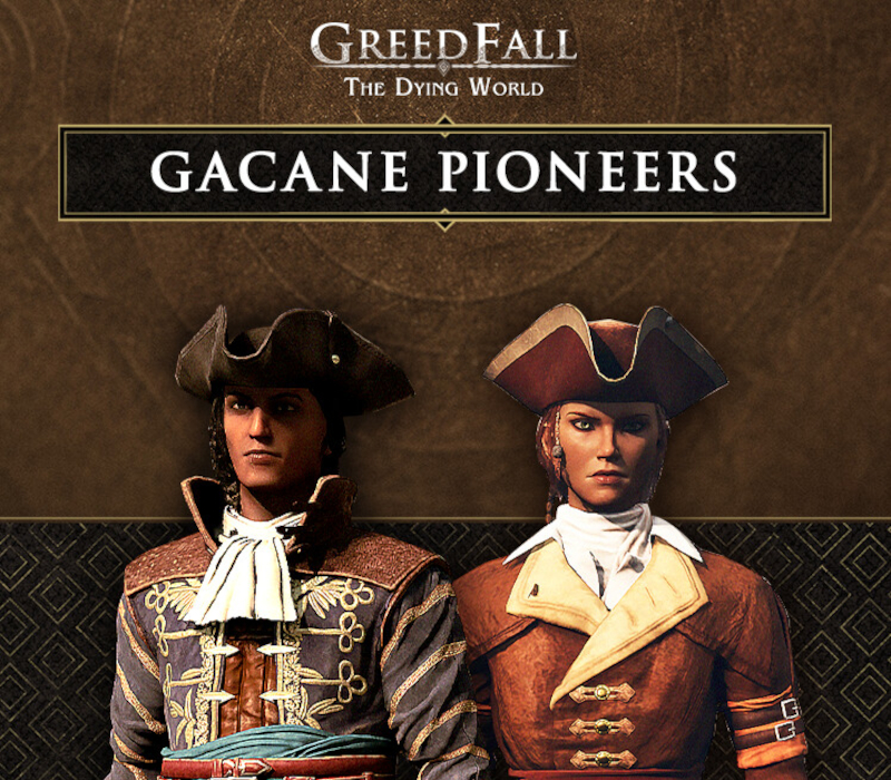 GreedFall: The Dying World - Gacane Pioneers Pack DLC PC Steam CD Key Logo