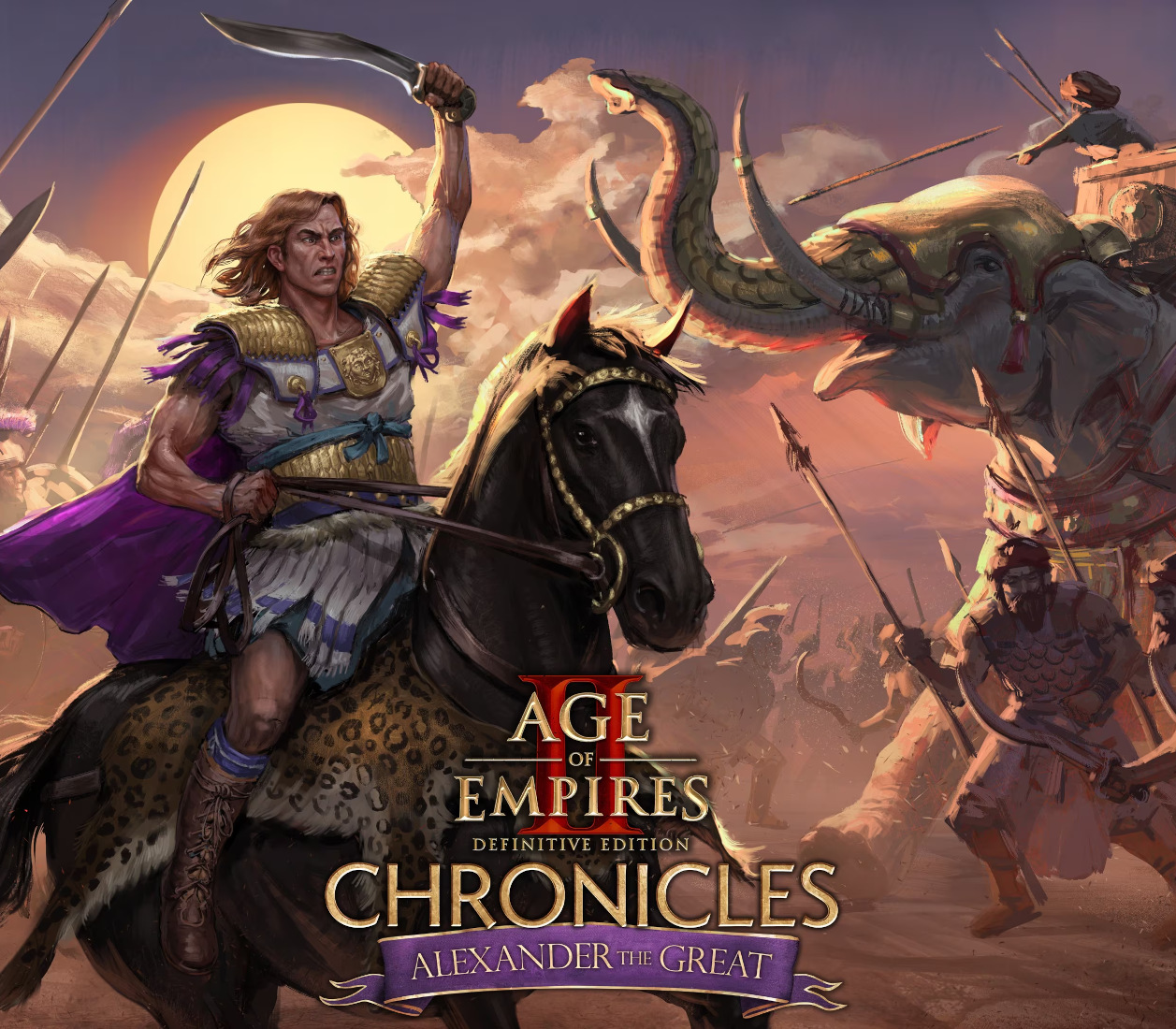 Age of Empires II: Definitive Edition - Chronicles: Alexander the Great DLC PC Steam CD Key Logo
