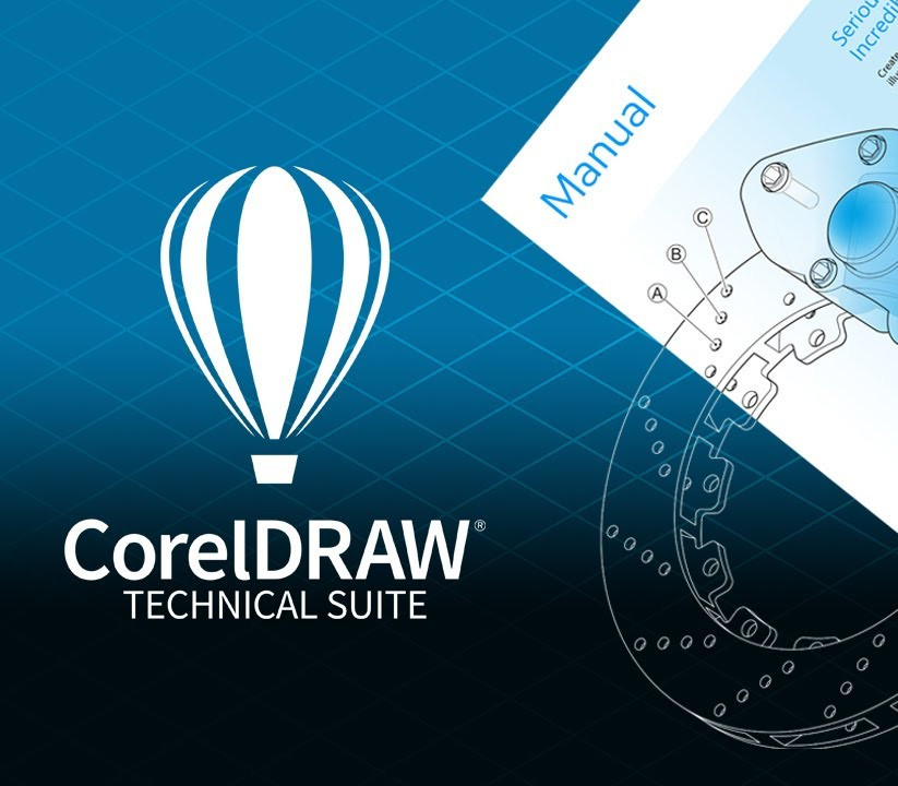 CorelDRAW Technical Suite 2026 Key (1 Device) Logo