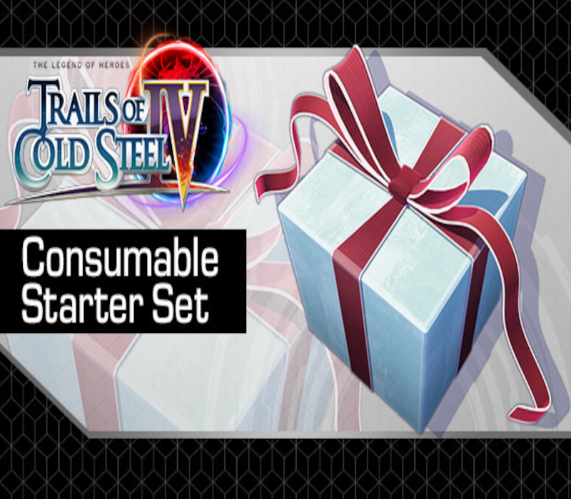 The Legend of Heroes: Trails of Cold Steel IV - Consumable Starter Set DLC Steam CD Key Logo