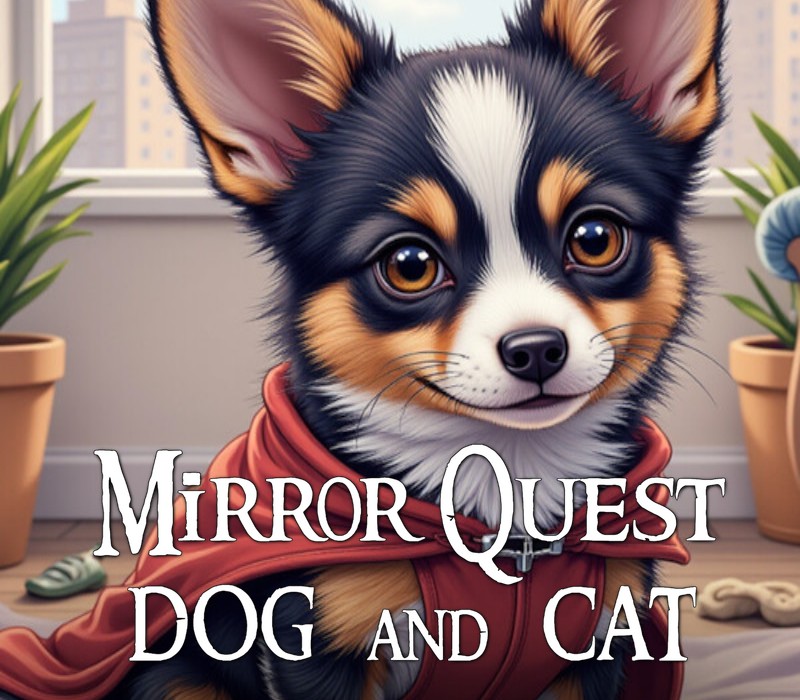 Mirror Quest Dog and Cat PC Steam CD Key Logo