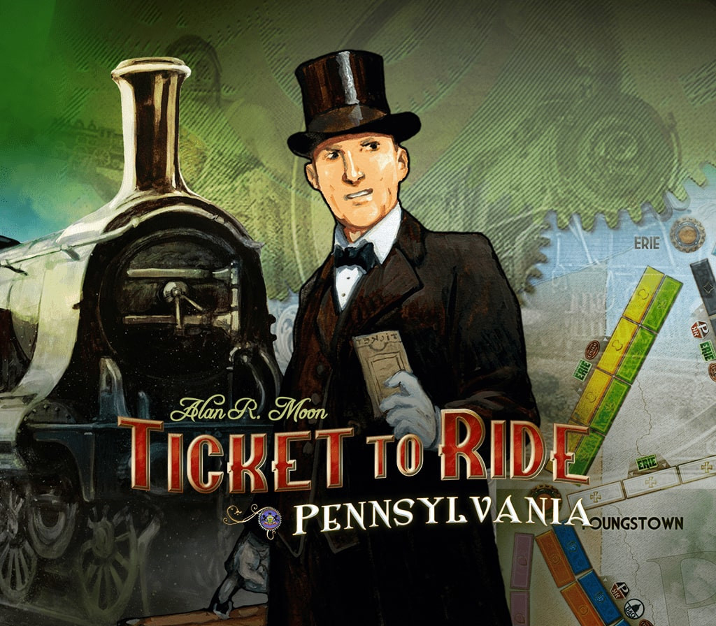 Ticket to Ride: Classic Edition - Pennsylvania DLC Steam CD Key Logo