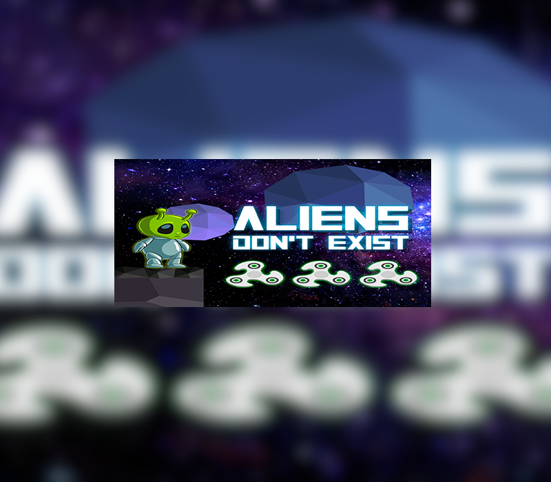 Aliens Don't Exist Steam CD Key Logo