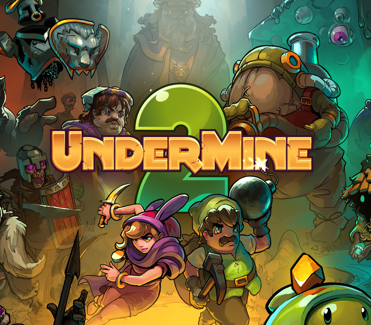 UnderMine 2 PC Steam CD Key Logo
