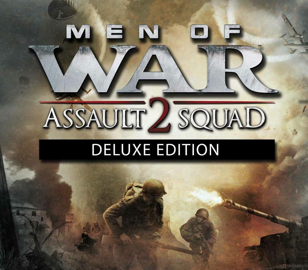Men of War: Assault Squad 2 - Deluxe Edition Upgrade DLC PC Steam CD Key Logo