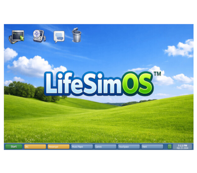 LifeSimOS PC Steam CD Key Logo