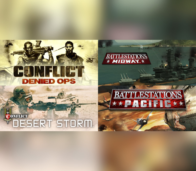 Battlestations + Conflict Bundle Steam CD Key Logo