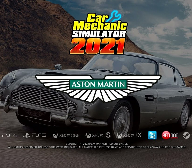 Car Mechanic Simulator 2021 - Aston Martin DLC AR XBOX One / Xbox Series X|S CD Key Logo
