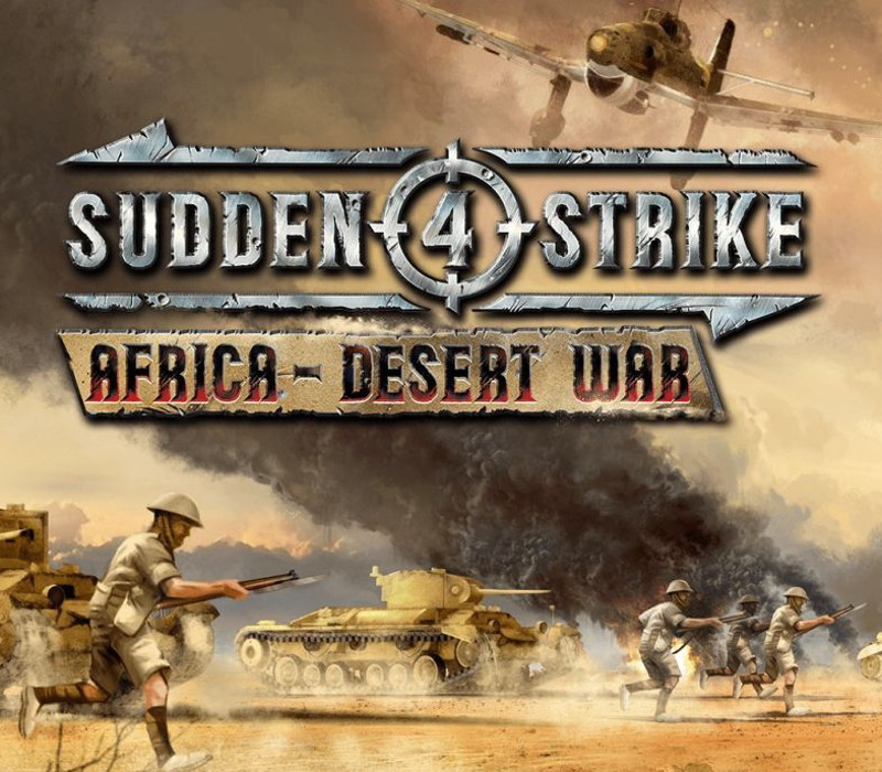 Sudden Strike 4 - Africa: Desert War DLC PC Steam CD Key Logo