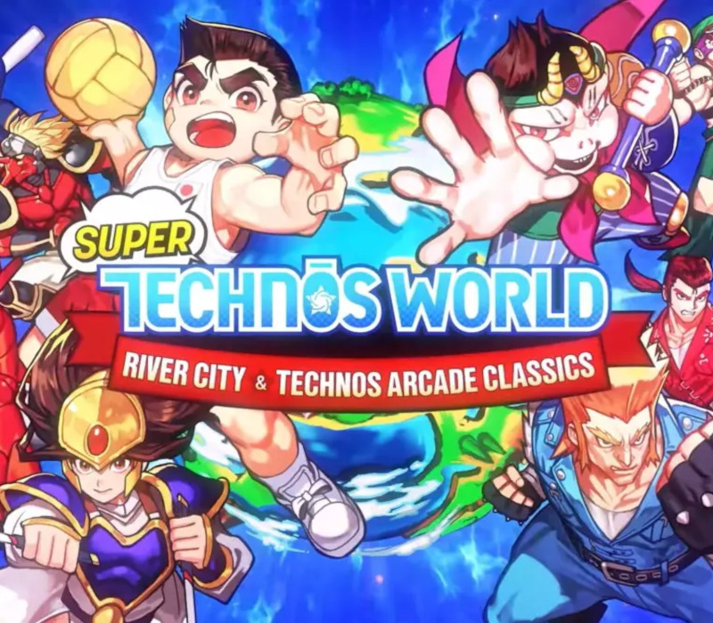 Super Technos World: River City & Technos Arcade Classics PC Steam CD Key Logo