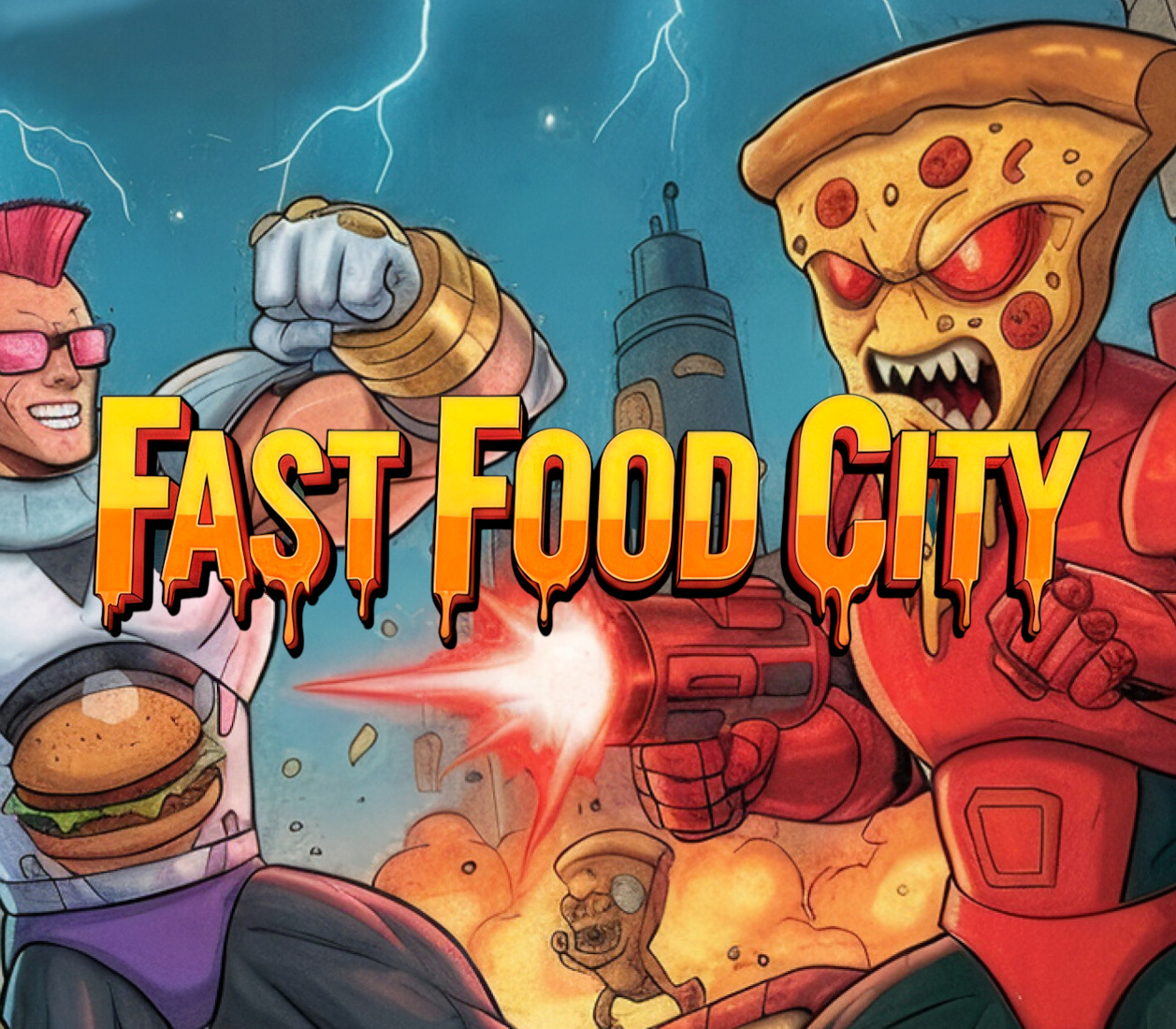 Fast food RAGE PC Steam CD Key Logo