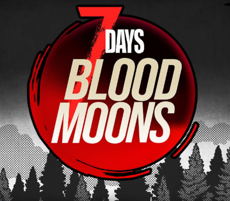 7 Days Blood Moons PC Steam CD Key Logo