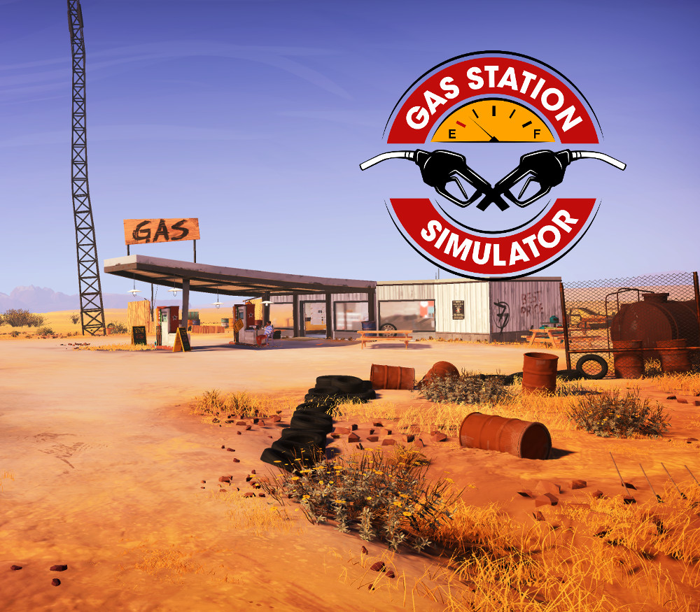 Gas Station Simulator PC Steam CD Key Logo