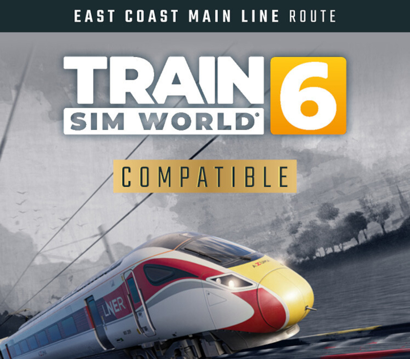 Train Sim World 6 - East Coast Mainline: Peterborough to Doncaster DLC EU XBOX One / Xbox Series X|S / PC CD Key Logo