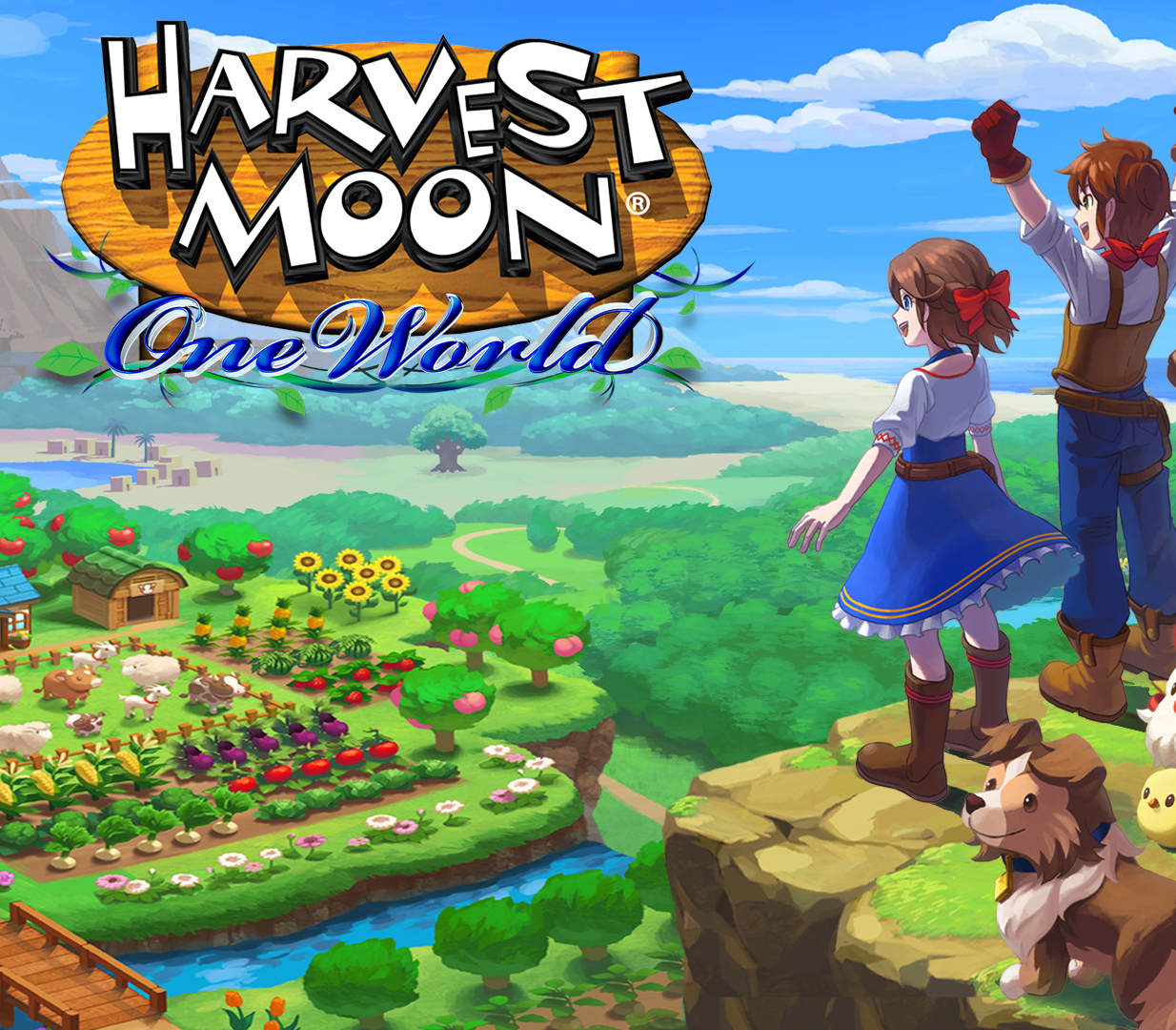 Harvest Moon: One World Steam CD Key Logo